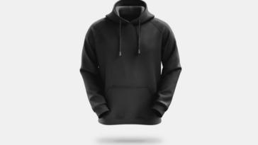 Custom Branded Black Hoodie Uganda