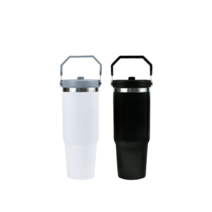 Tumbler with Handle and Straw Uganda – Reusable, Insulated Drink Tumbler for Travel & Office