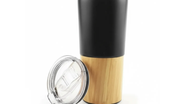 Stainless Steel and Bamboo Tumbler Uganda