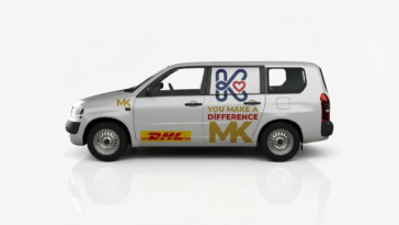 Professional Partial Car Wrap Toyota Probox Uganda