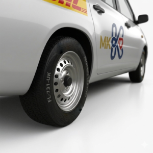 Partial Car Wrap Uganda