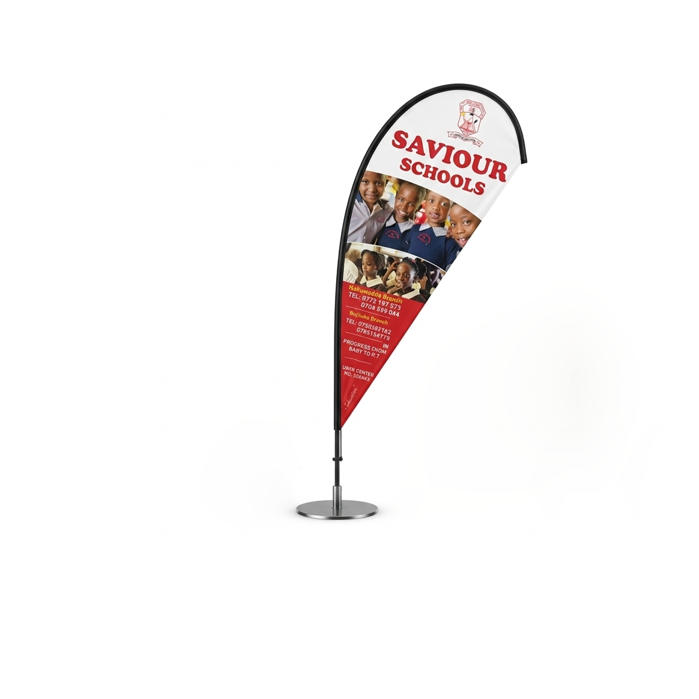 Custom Teardrop Banner (4 Feet)